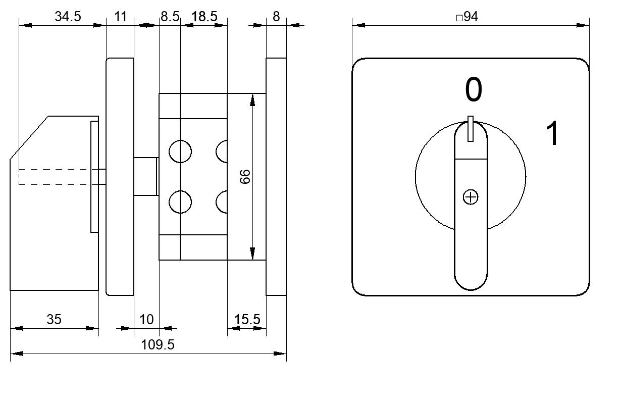 Переключатель S63JDO1101A6