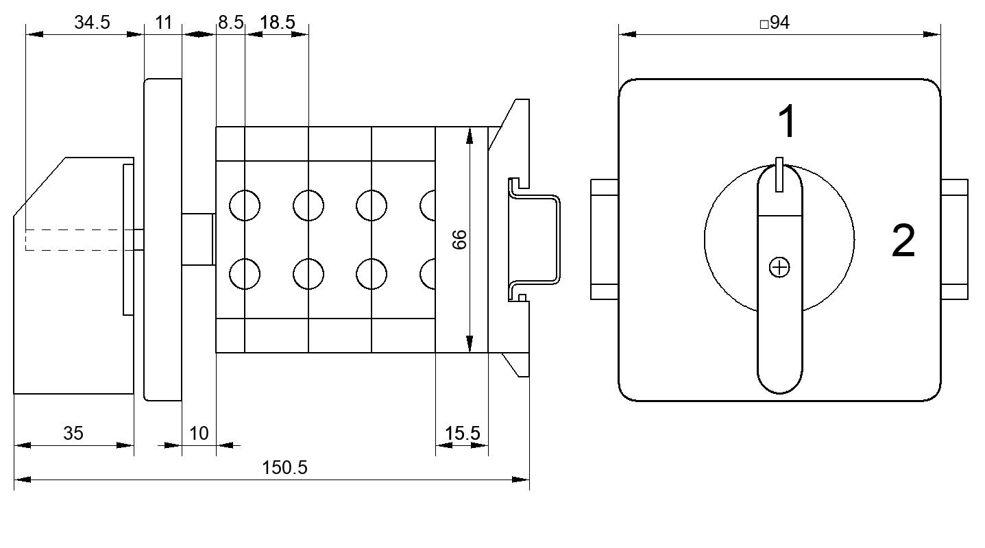 Переключатель S63JLD2253A4