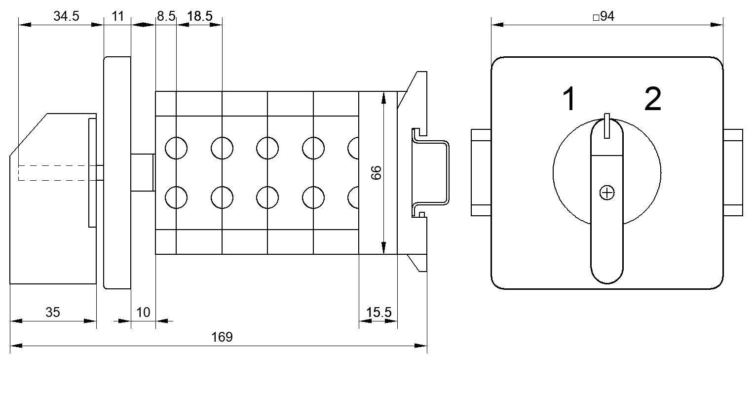 Переключатель S63JLD2254D6