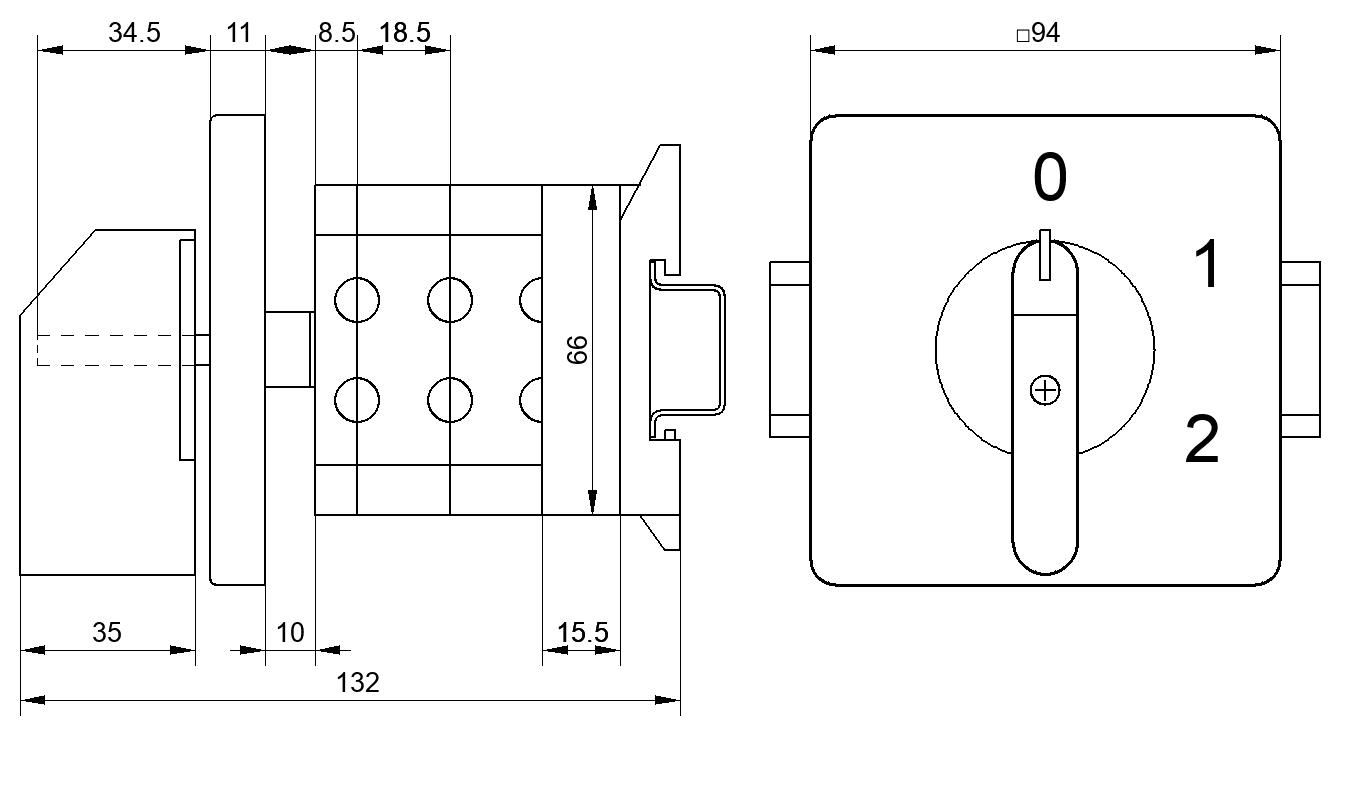 Переключатель S63JLD2301A6