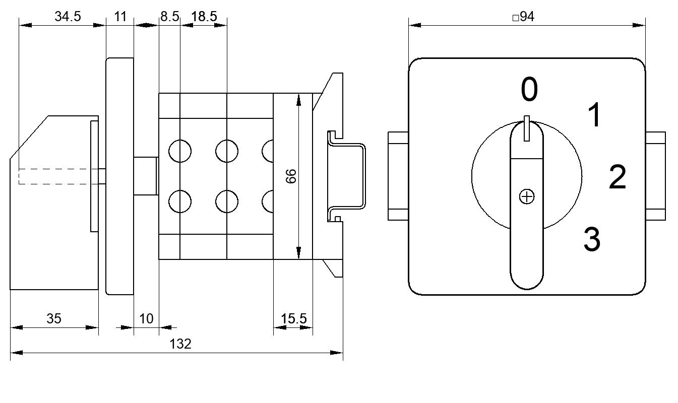 Переключатель S63JLD2301A8
