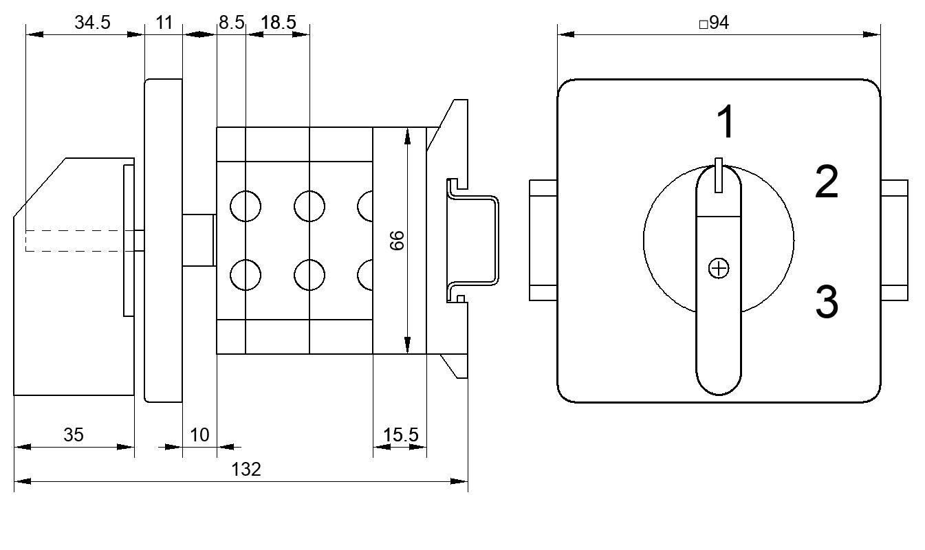 Переключатель S63JLD2351A6