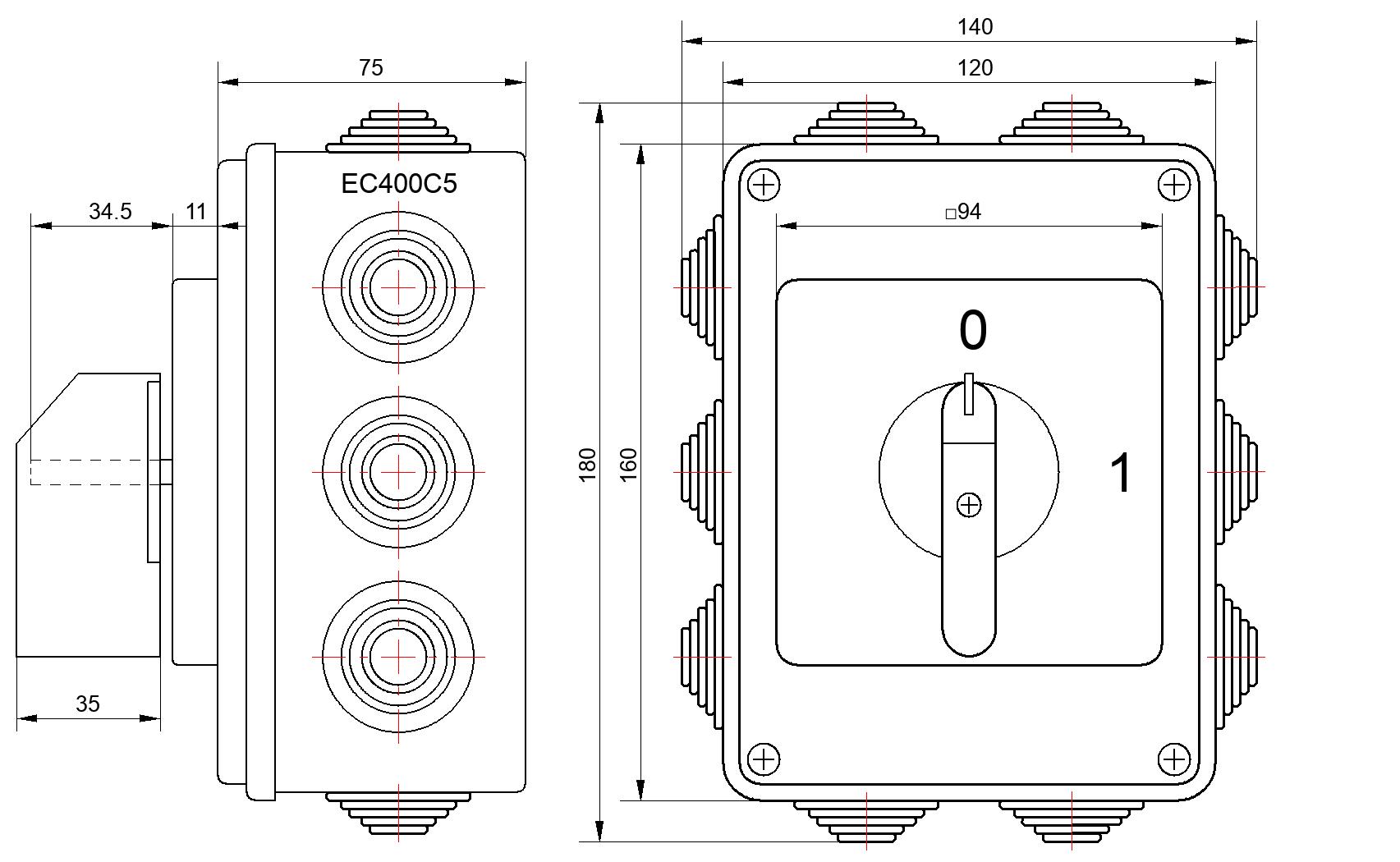 Переключатель S63JPD1102A4