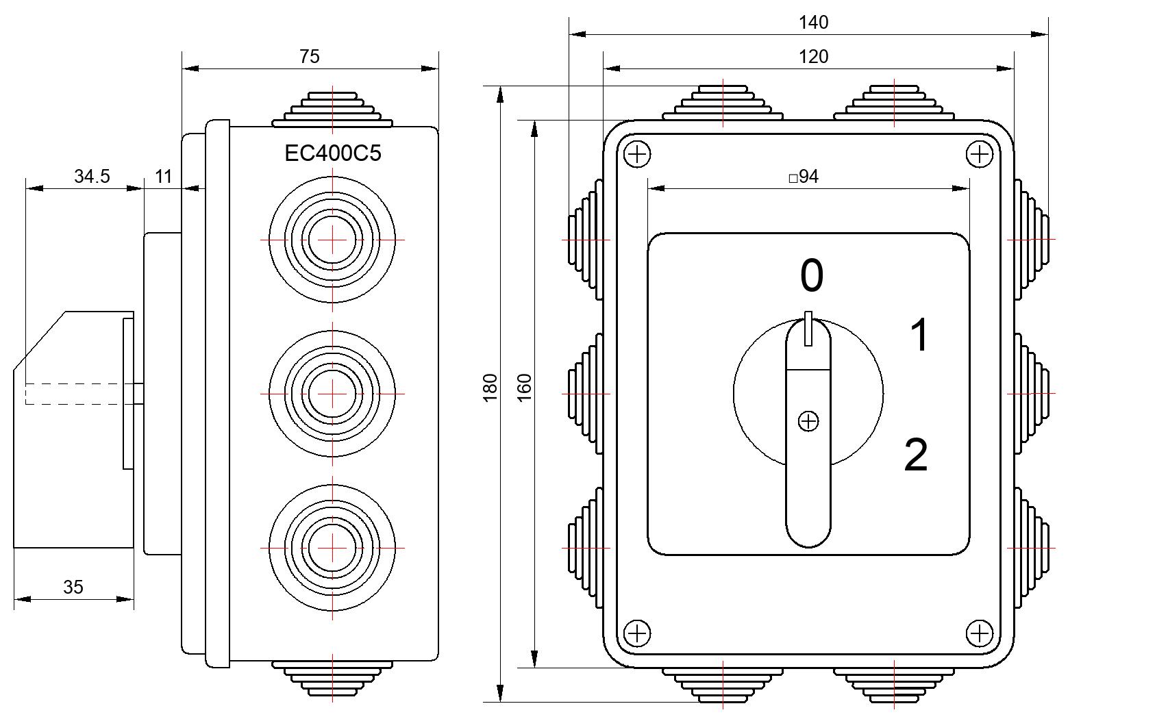 Переключатель S63JPD2201A6