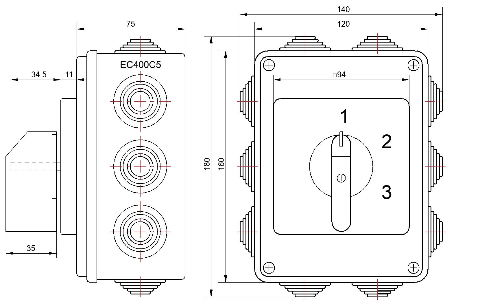 Переключатель S63JPD2351A6